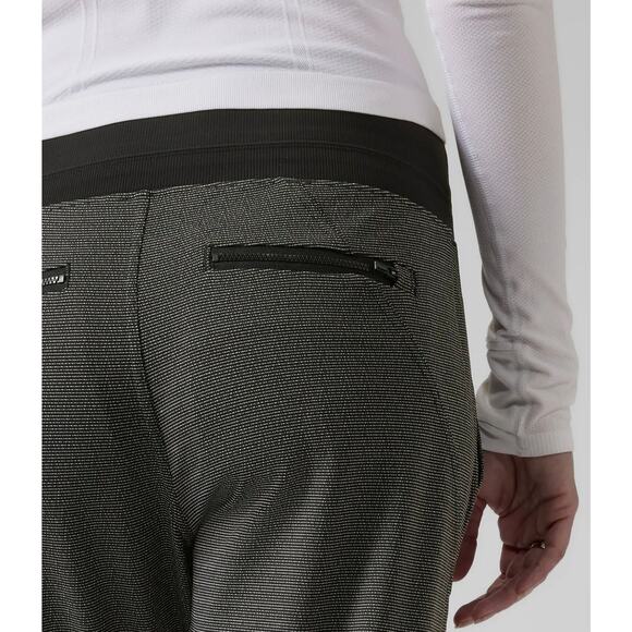 ATHLETA Venice Textured Jogger Wavy Dash Black Lightweight Active Women's M/P - Picture 8 of 14